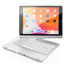 Чехол Barn&Hollis для iPad 10.2 (2019) с клавиатурой, серебристый