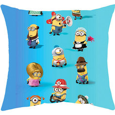 Подушка декоративная Непоседа Миньоны Костюмированные миньоны, 45х45 см