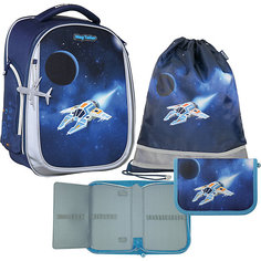 Рюкзак школьный MagTaller Ünni Spaceship, c наполнением, 38х31х17 см