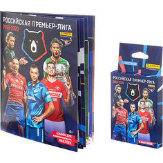 Альбом Panini "Футбол. РПЛ сезон 2019-2020" и блистер , 6 пакетиков