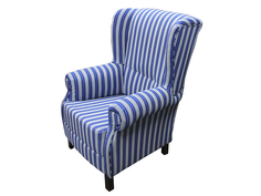 Кресло (benin) голубой 87.0x100.0x88.0 см.