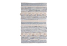 Ковер kendi (to4rooms) голубой 180x120x1 см.