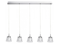 Подвесной светильник торес 4 (demarkt) серебристый 86x167x7 см.