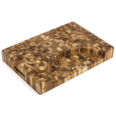 Доска разделочная торцевая butcher block (ele) коричневый 35x50x6 см.