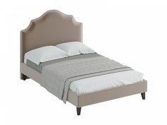 Кровать queen victoria (ogogo) бежевый 150x130x216 см.