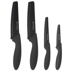 Набор из 4 ножей assure (viners) черный 2x33x3 см.