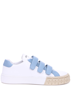 Кеды кожаные 1Е942L 3L48 F0NIL Prada