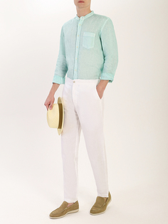 Льняные брюки 120% Lino