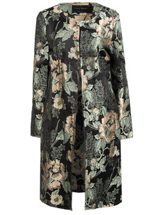 Плащ с цветочной вышивкой Christian Pellizzari