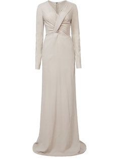 Вечернее платье с драпировкой Antonio Berardi