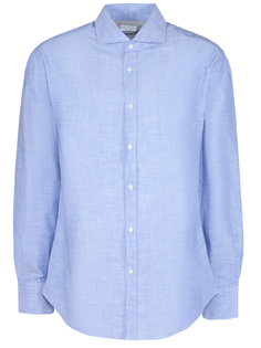 Хлопковая рубашка Brunello Cucinelli