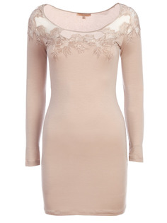 Однотонное мини-платье Ermanno Scervino