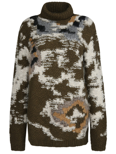 Вязаный свитер с принтом Isabel Marant