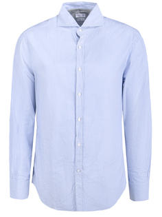 Хлопковая рубашка Brunello Cucinelli