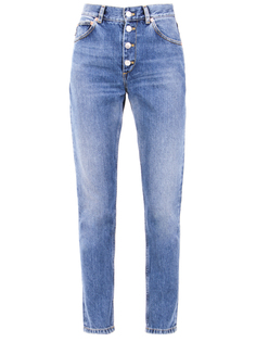 Хлопковые джинсы 556731/голубые Balenciaga
