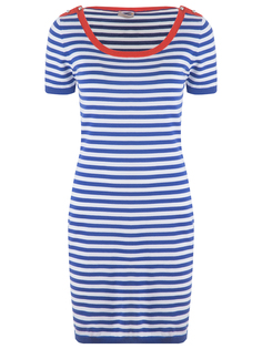 Приталенное платье с принтом Cruciani