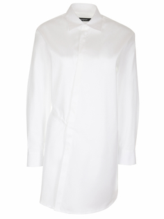 Хлопковое платье-рубашка Dsquared2