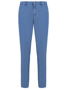 Джинсы хлопковые прямого кроя Attolini