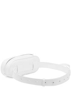 Белая поясная сумка Dsquared2