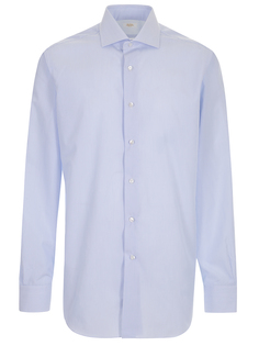 Рубашка хлопковая Regular Fit 480007-гол.бел пол Barba