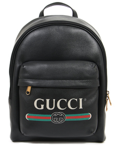 Кожаный рюкзак Gucci Print