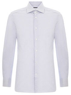 Рубашка хлопковая Tailored Fit Ermenegildo Zegna