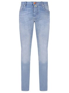 Джинсы хлопковые прямого кроя Jacob Cohen