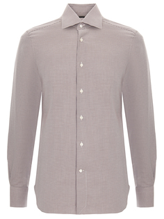Рубашка хлопковая Tailored Fit Ermenegildo Zegna