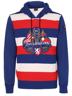 Толстовка в полоску с принтом Paul&Shark