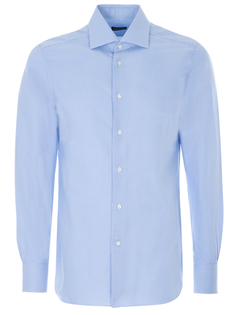 Хлопковая рубашка Tailored Fit Ermenegildo Zegna