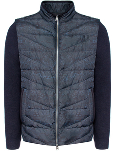 Комбинированная куртка 1S751/8885/узор Синий Etro