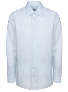 Хлопковая рубашка в полоску Zilli