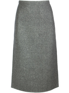 Юбка-миди с разрезами Rochas