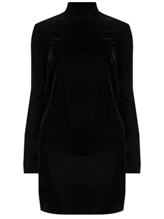 Бархатное платье Saint Laurent