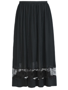 Плиссированная юбка-миди Rochas