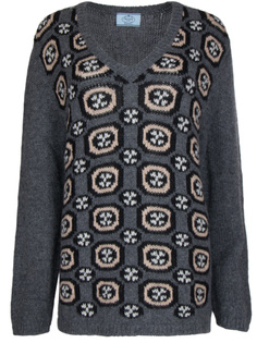 Пуловер из шерсти альпака Prada