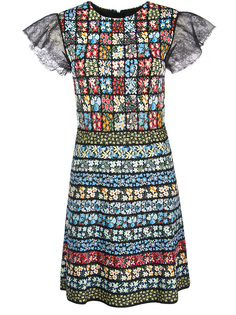 Платье с кружевными вставками kb3kd05f2eh Valentino