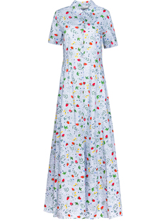 Платье с принтом Terekhov