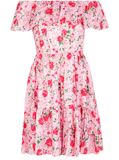 Платье с цветочным принтом Terekhov