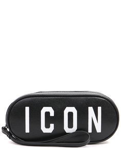 Кожаная поясная сумка Dsquared2