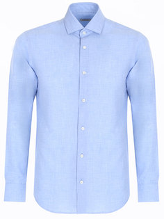 Рубашка slim fit хлопковая Zegna