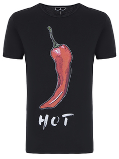 Футболка с принтом хлопковая 2828 Hot Pep Bisibiglio