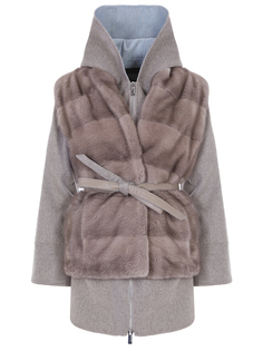 Пальто и меховой жилет Antonio Didone