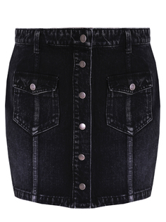Мини-юбка джинсовая Saint Laurent
