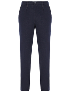 Джинсы прямого кроя хлопковые Zilli