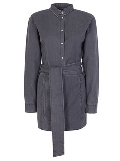 Джинсовое платье-мини с поясом Terekhov