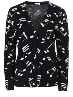 Кардиган с принтом Saint Laurent