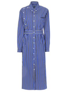 Платье-рубашка в полоску P39T5 1VWT F0C2V Prada