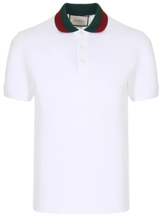 Поло хлопковое Gucci