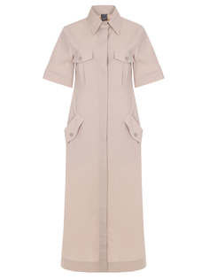 Платье-рубашка хлопковое P2034AB008/3193R/302 Lorena Antoniazzi